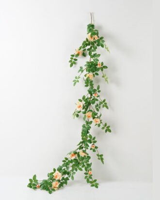 Artificial Flower 38*180cm Rose garland GS-70823002CONTI-Y1 Banners&Garlands 3,000+ sqm showroom with thousands of artificial flowers, plants & trees ready for global sourcing.