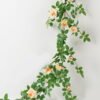 Artificial Flower 38*180cm Rose garland GS-70823002CONTI-Y1 Banners&Garlands YeahFlower is one of Chinese leading OEM manufacturers and exporters , supplying the silk flowers, wholesale artificial trees