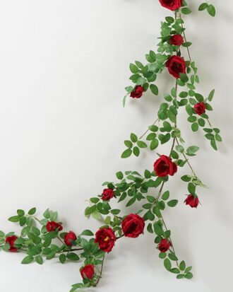 Artificial Flower 50*180cm Rose garland GS-70823004CONTI-R1 Banners&Garlands 3,000+ sqm showroom with thousands of artificial flowers, plants & trees ready for global sourcing.