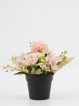 Artificial Flower 20*20*19cm Wild flower in PP pot GS-03323029-W1 Potted Flowers&Plants 3,000+ sqm showroom with thousands of artificial flowers, plants & trees ready for global sourcing.