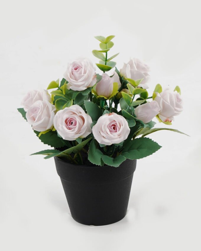 Artificial Flower 15*15*19cm Rose in PP pot GS-03323041 Potted Flowers&Plants YeahFlower is one of Chinese leading OEM manufacturers and exporters , supplying the silk flowers, wholesale artificial trees