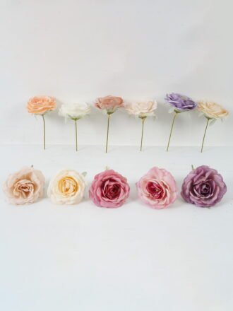 Artificial Flower 9*9*14cm Rose single stem GS-70023012CONTI-W1 Single Flowers 3,000+ sqm showroom with thousands of artificial flowers, plants & trees ready for global sourcing.