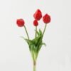 Artificial Flower 20*20*44cm Tulip *4 bundle GS-31323003CONTI-W1 Bouquet YeahFlower is one of Chinese leading OEM manufacturers and exporters , supplying the silk flowers, wholesale artificial trees