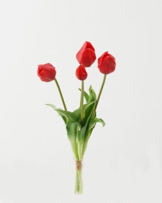 Artificial Flower 20*20*44cm Tulip *4 bundle GS-31323003CONTI-W1 Bouquet 3,000+ sqm showroom with thousands of artificial flowers, plants & trees ready for global sourcing.