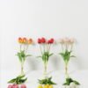 Artificial Flower 20*20*44cm Tulip *4 bundle GS-31323003CONTI Bouquet YeahFlower is one of Chinese leading OEM manufacturers and exporters , supplying the silk flowers, wholesale artificial trees