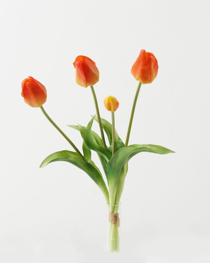 Artificial Flower 20*20*44cm Tulip *4 bundle GS-31323003CONTI Bouquet YeahFlower is one of Chinese leading OEM manufacturers and exporters , supplying the silk flowers, wholesale artificial trees