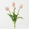 Artificial Flower 20*20*44cm Tulip *4 bundle GS-31323003CONTI Bouquet YeahFlower is one of Chinese leading OEM manufacturers and exporters , supplying the silk flowers, wholesale artificial trees