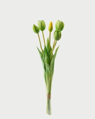 Artificial Flower 15*15*44cm Tulip *5 bundle GS-24523005-G1 Bouquet 3,000+ sqm showroom with thousands of artificial flowers, plants & trees ready for global sourcing.