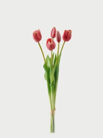 Artificial Flower 15*15*44cm Tulip *5 bundle GS-24523005-G1 Bouquet 3,000+ sqm showroom with thousands of artificial flowers, plants & trees ready for global sourcing.