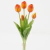 Artificial Flower 16*16*38cm Tulip *5 bundle GS-24523006-O1 Bouquet YeahFlower is one of Chinese leading OEM manufacturers and exporters , supplying the silk flowers, wholesale artificial trees