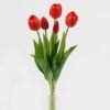 Artificial Flower 16*16*38cm Tulip *5 bundle GS-24523006-R2 Bouquet YeahFlower is one of Chinese leading OEM manufacturers and exporters , supplying the silk flowers, wholesale artificial trees