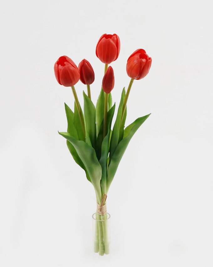 Artificial Flower 16*16*38cm Tulip *5 bundle GS-24523006-R2 Bouquet YeahFlower is one of Chinese leading OEM manufacturers and exporters , supplying the silk flowers, wholesale artificial trees