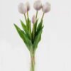 Artificial Flower 16*16*38cm Tulip *5 bundle GS-24523006-W1 Bouquet YeahFlower is one of Chinese leading OEM manufacturers and exporters , supplying the silk flowers, wholesale artificial trees
