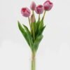 Artificial Flower 16*16*38cm Tulip *5 bundle GS-24523006-Z2 Bouquet YeahFlower is one of Chinese leading OEM manufacturers and exporters , supplying the silk flowers, wholesale artificial trees
