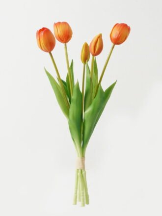 Artificial Flower 16*16*31cm Tulip *5 bundle GS-24523011CONTI-R1 Bouquet 3,000+ sqm showroom with thousands of artificial flowers, plants & trees ready for global sourcing.