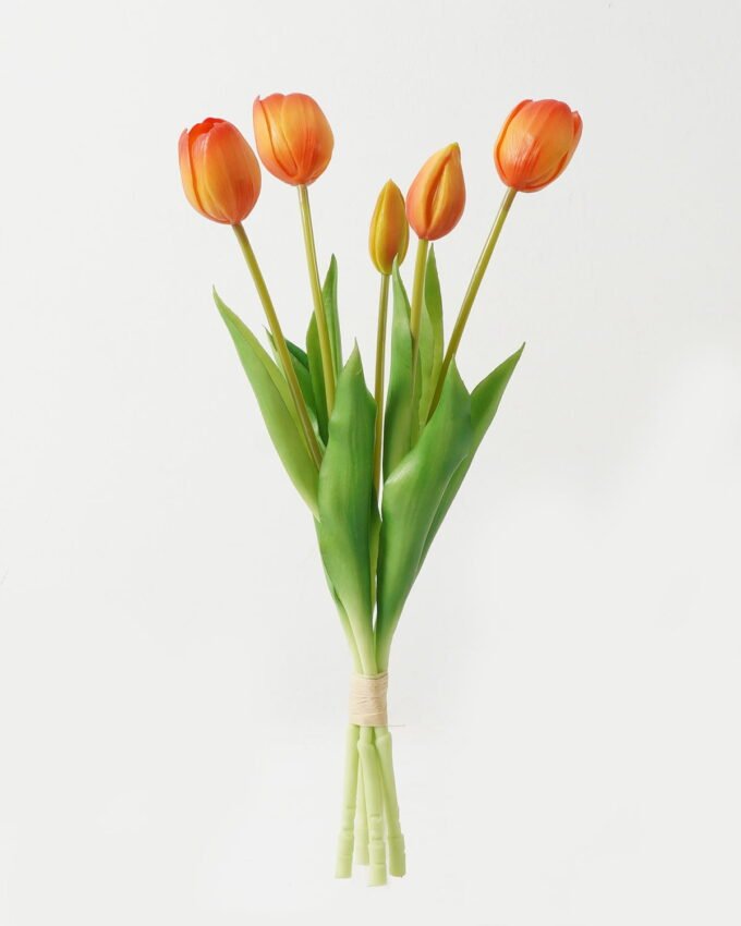 Artificial Flower 16*16*38cm Tulip *5 bundle GS-24523006CONTI-O1 Bouquet YeahFlower is one of Chinese leading OEM manufacturers and exporters , supplying the silk flowers, wholesale artificial trees