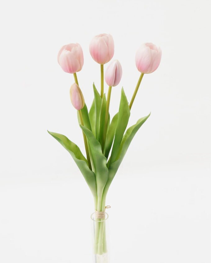 Artificial Flower Tulip 5 bundle GS-24523006_3 Artificial Flower 16*16*38cm Tulip *5 bundle GS-24523006 Bouquet YeahFlower is one of Chinese leading OEM manufacturers and exporters , supplying the silk flowers, wholesale artificial trees