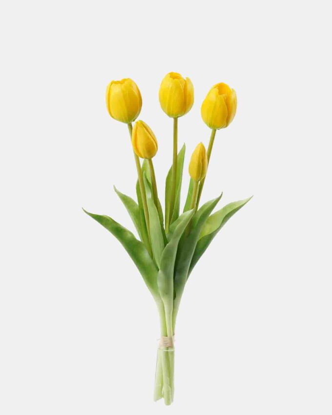 Artificial Flower Tulip 5 bundle GS-24523006_5 Artificial Flower 16*16*38cm Tulip *5 bundle GS-24523006 Bouquet YeahFlower is one of Chinese leading OEM manufacturers and exporters , supplying the silk flowers, wholesale artificial trees