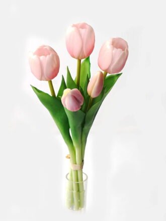 Artificial Flower 12*12*28cm Tulip *5 bundle GS-24523008CONTI-R2 Bouquet 3,000+ sqm showroom with thousands of artificial flowers, plants & trees ready for global sourcing.