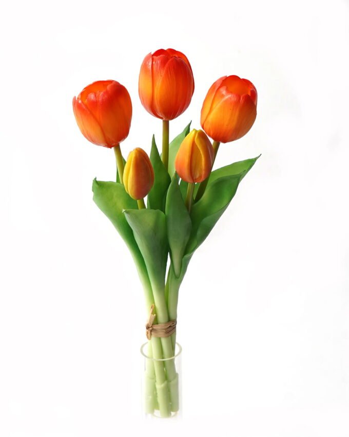 Artificial Flower 12*12*28cm Tulip *5 bundle GS-24523008CONTI Bouquet YeahFlower is one of Chinese leading OEM manufacturers and exporters , supplying the silk flowers, wholesale artificial trees