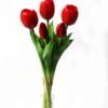 Artificial Flower 12*12*28cm Tulip *5 bundle GS-24523008CONTI Bouquet YeahFlower is one of Chinese leading OEM manufacturers and exporters , supplying the silk flowers, wholesale artificial trees