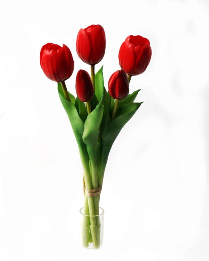 Artificial Flower 12*12*28cm Tulip *5 bundle GS-24523008CONTI Bouquet YeahFlower is one of Chinese leading OEM manufacturers and exporters , supplying the silk flowers, wholesale artificial trees
