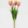 Artificial Flower 15*15*43cm Tulip *5 bundle GS-24523010-P1 Bouquet YeahFlower is one of Chinese leading OEM manufacturers and exporters , supplying the silk flowers, wholesale artificial trees