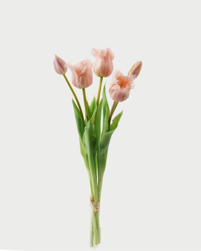 Artificial Flower 15*15*43cm Tulip *5 bundle GS-24523010-P2 Bouquet YeahFlower is one of Chinese leading OEM manufacturers and exporters , supplying the silk flowers, wholesale artificial trees