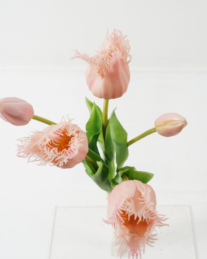 Artificial Flower 15*15*43cm Tulip *5 bundle GS-24523010-P2 Bouquet YeahFlower is one of Chinese leading OEM manufacturers and exporters , supplying the silk flowers, wholesale artificial trees