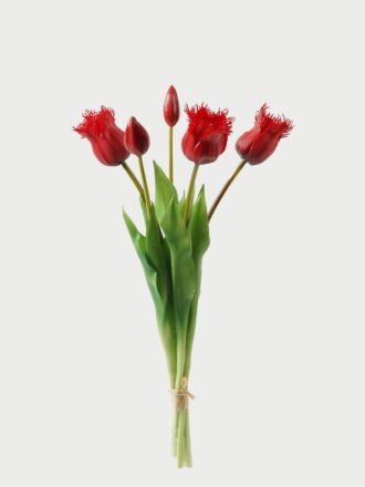 Artificial Flower 16*16*46cm Tulip *5 bundle GS-24523020-Y1 Bouquet 3,000+ sqm showroom with thousands of artificial flowers, plants & trees ready for global sourcing.