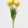 Artificial Flower 15*15*43cm Tulip *5 bundle GS-24523010-Y1 Bouquet YeahFlower is one of Chinese leading OEM manufacturers and exporters , supplying the silk flowers, wholesale artificial trees