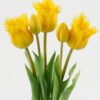 Artificial Flower 15*15*43cm Tulip *5 bundle GS-24523010-Y1 Bouquet YeahFlower is one of Chinese leading OEM manufacturers and exporters , supplying the silk flowers, wholesale artificial trees