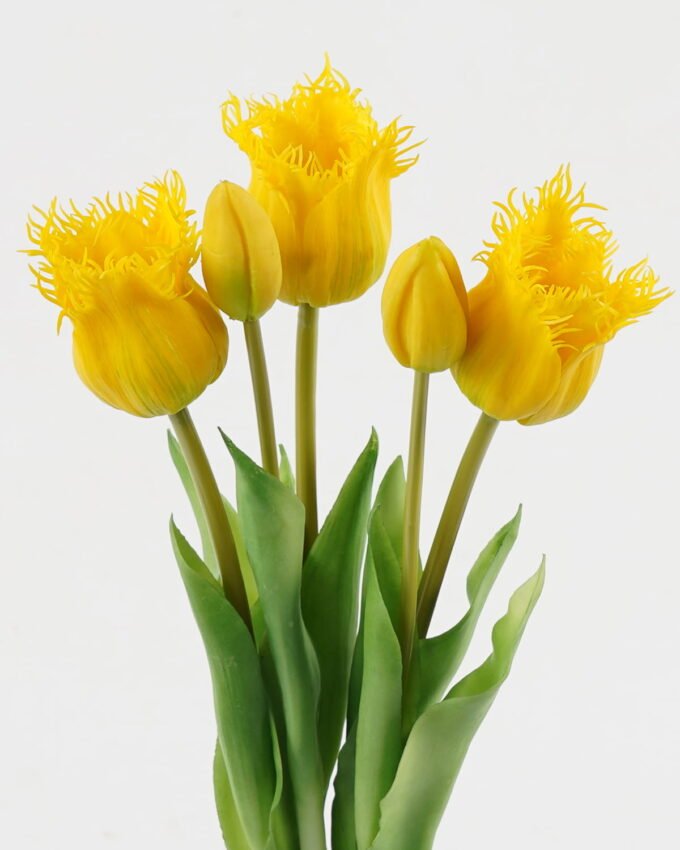 Artificial Flower 15*15*43cm Tulip *5 bundle GS-24523010-Y1 Bouquet YeahFlower is one of Chinese leading OEM manufacturers and exporters , supplying the silk flowers, wholesale artificial trees
