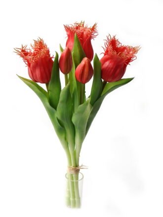 Artificial Flower 16*16*31cm Tulip *5 bundle GS-24523011CONTI-W1 Bouquet 3,000+ sqm showroom with thousands of artificial flowers, plants & trees ready for global sourcing.