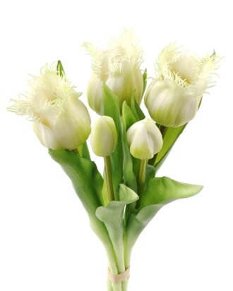 Artificial Flower 16*16*31cm Tulip *5 bundle GS-24523011CONTI-W1 Bouquet 3,000+ sqm showroom with thousands of artificial flowers, plants & trees ready for global sourcing.