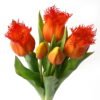 Artificial Flower 16*16*31cm Tulip *5 bundle GS-24523011CONTI Bouquet YeahFlower is one of Chinese leading OEM manufacturers and exporters , supplying the silk flowers, wholesale artificial trees