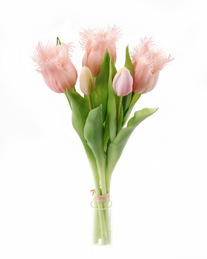 Artificial Flower 16*16*31cm Tulip *5 bundle GS-24523011CONTI Bouquet YeahFlower is one of Chinese leading OEM manufacturers and exporters , supplying the silk flowers, wholesale artificial trees