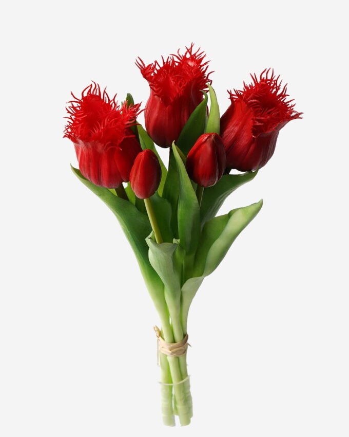 Artificial Flower 16*16*31cm Tulip *5 bundle GS-24523011CONTI Bouquet YeahFlower is one of Chinese leading OEM manufacturers and exporters , supplying the silk flowers, wholesale artificial trees