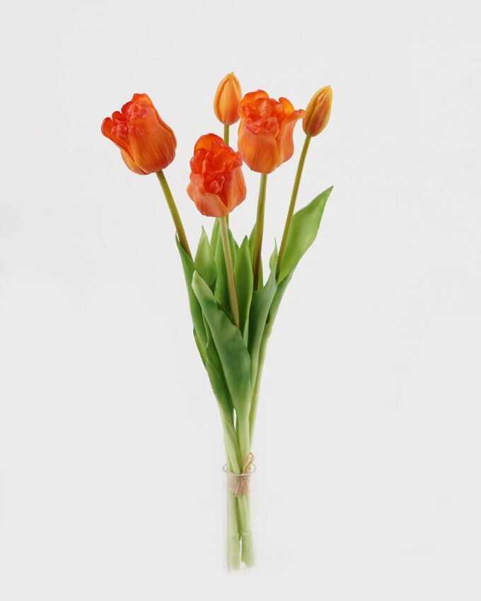 Artificial Flower 18*18*46cm Tulip *5 bundle GS-24523012-O1 Bouquet YeahFlower is one of Chinese leading OEM manufacturers and exporters , supplying the silk flowers, wholesale artificial trees