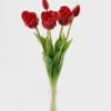 Artificial Flower 18*18*46cm Tulip *5 bundle GS-24523012-R1 Bouquet YeahFlower is one of Chinese leading OEM manufacturers and exporters , supplying the silk flowers, wholesale artificial trees