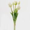 Artificial Flower 18*18*46cm Tulip *5 bundle GS-24523012-W1 Bouquet YeahFlower is one of Chinese leading OEM manufacturers and exporters , supplying the silk flowers, wholesale artificial trees