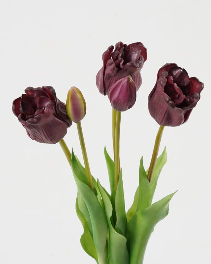 Artificial Flower 18*18*46cm Tulip *5 bundle GS-24523012-Z1 Bouquet YeahFlower is one of Chinese leading OEM manufacturers and exporters , supplying the silk flowers, wholesale artificial trees