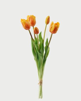 Artificial Flower 17*17*44cm Tulip *5 bundle GS-24523015-O1 Bouquet 3,000+ sqm showroom with thousands of artificial flowers, plants & trees ready for global sourcing.