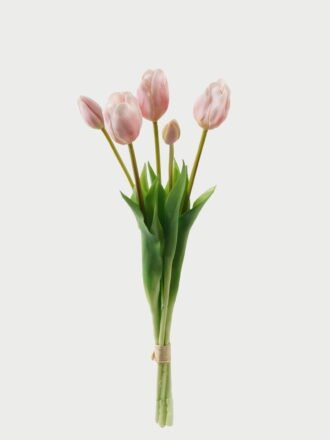 Artificial Flower 17*17*44cm Tulip *5 bundle GS-24523015-O1 Bouquet 3,000+ sqm showroom with thousands of artificial flowers, plants & trees ready for global sourcing.