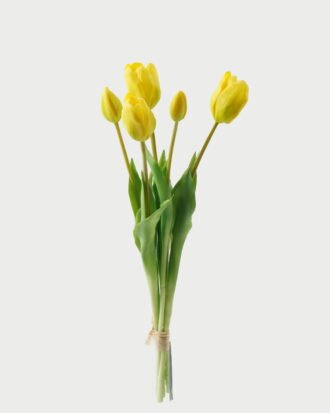 Artificial Flower 17*17*44cm Tulip *5 bundle GS-24523015-Y1 Bouquet 3,000+ sqm showroom with thousands of artificial flowers, plants & trees ready for global sourcing.