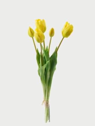 Artificial Flower 15*15*43cm Tulip *5 bundle GS-24523018 Bouquet 3,000+ sqm showroom with thousands of artificial flowers, plants & trees ready for global sourcing.