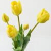 Artificial Flower 17*17*44cm Tulip *5 bundle GS-24523015-Y1 Bouquet YeahFlower is one of Chinese leading OEM manufacturers and exporters , supplying the silk flowers, wholesale artificial trees