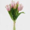 Artificial Flower 14*14*31cm Tulip *5 bundle GS-24523017-P1 Bouquet YeahFlower is one of Chinese leading OEM manufacturers and exporters , supplying the silk flowers, wholesale artificial trees