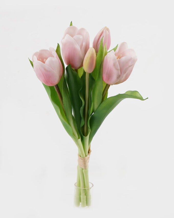 Artificial Flower 14*14*31cm Tulip *5 bundle GS-24523017-P1 Bouquet YeahFlower is one of Chinese leading OEM manufacturers and exporters , supplying the silk flowers, wholesale artificial trees