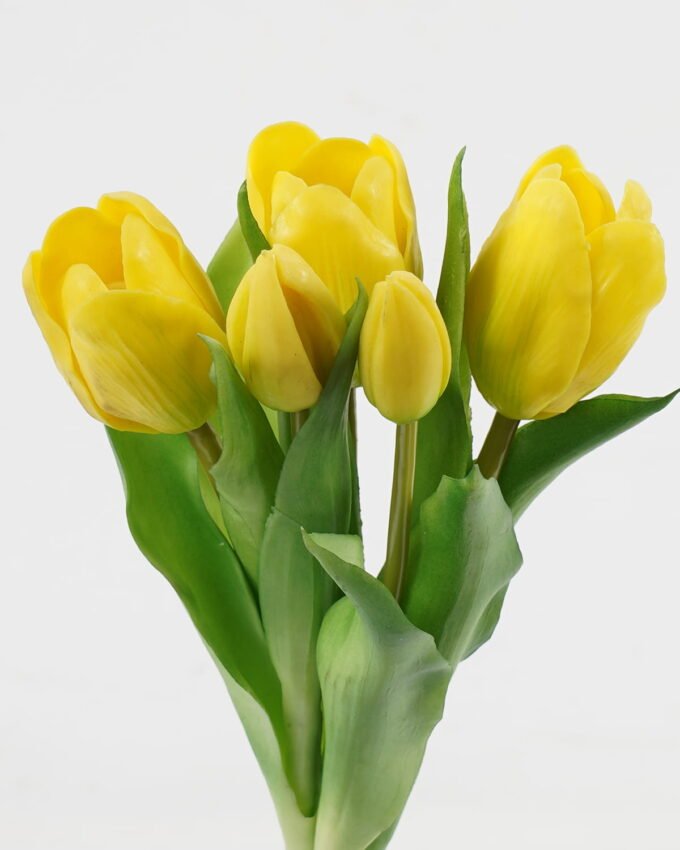 Artificial Flower 14*14*31cm Tulip *5 bundle GS-24523017-Y1 Bouquet YeahFlower is one of Chinese leading OEM manufacturers and exporters , supplying the silk flowers, wholesale artificial trees